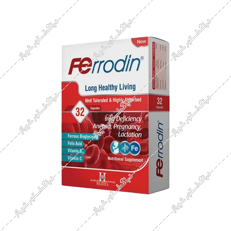 کپسول فرودین هولیستیکا 32 عددی