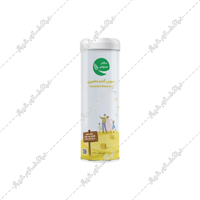 پودر سبوس گندم تخمیری دکتر سبوس 60 گرم