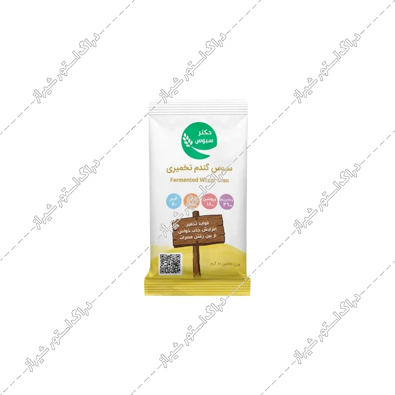 ساشه سبوس گندم تخمیری دکتر سبوس 10 گرم
