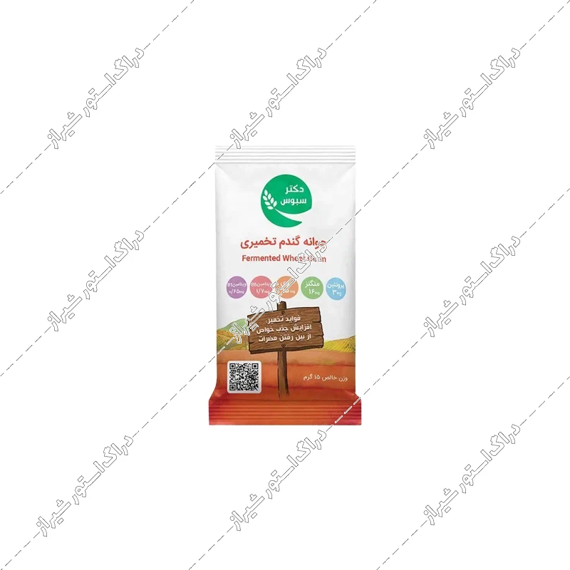 ساشه جوانه گندم تخمیری دکتر سبوس 15 گرم