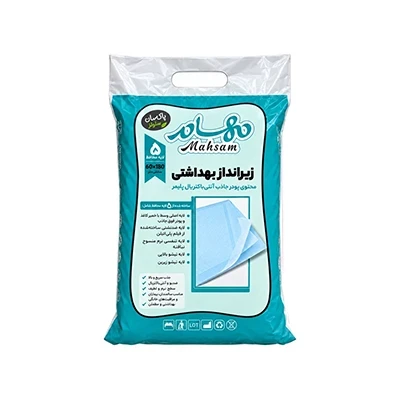 زیرانداز بیمار 5 لایه 180*60 مهسام 5 عددی