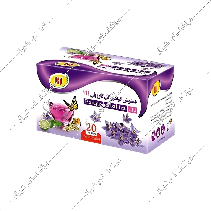 دمنوش گل گاو زبان 111 - 20 عددی