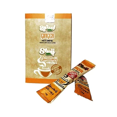 پودر نوشیدنی فوری زنجبیل و نبات استریج 15 عددی