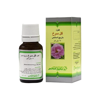 قطره خوراکی گل سرخ باریج اسانس ۱۵ میلی‌‎لیتر