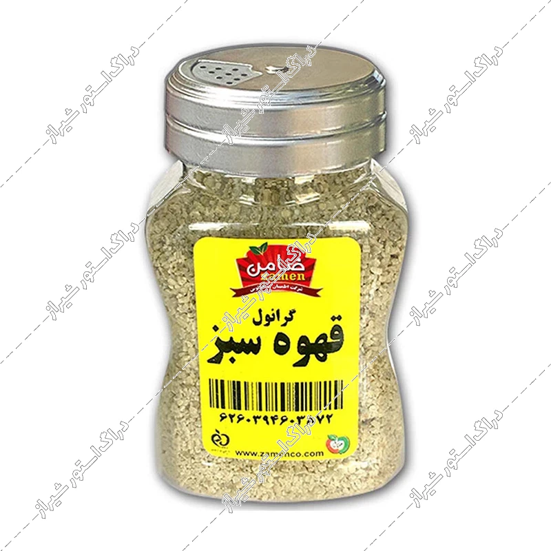 گرانول قهوه سبز ضامن 150 گرم