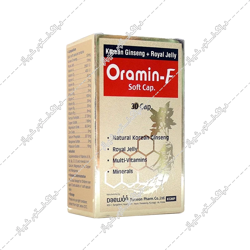 کپسول اورامین اف کوشان فارمد 30 عددی