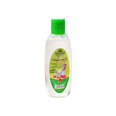 روغن بدن کودک ویتامینه حنان 200 میلی‌لیتر