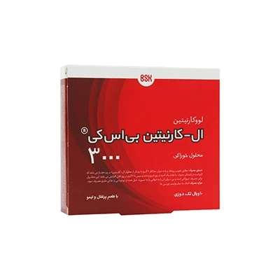 ویال خوراکی ال کارنیتین 3000 بی اس کی 10 عددی