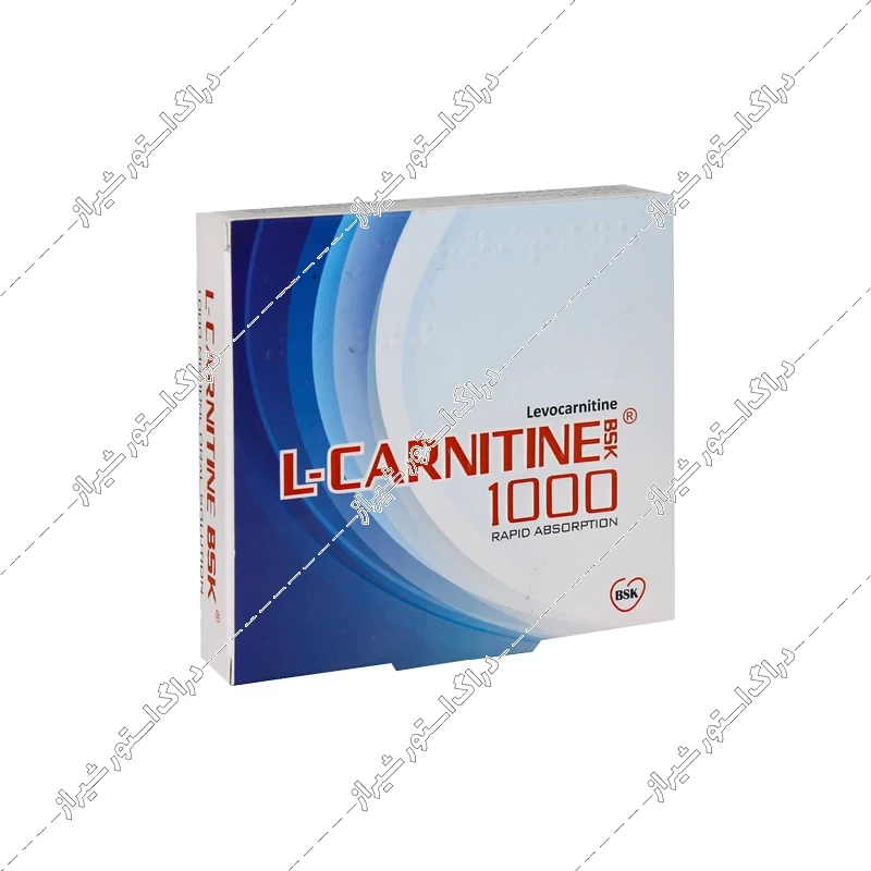 ویال خوراکی ال کارنیتین 1000 بی اس کی 10 عددی
