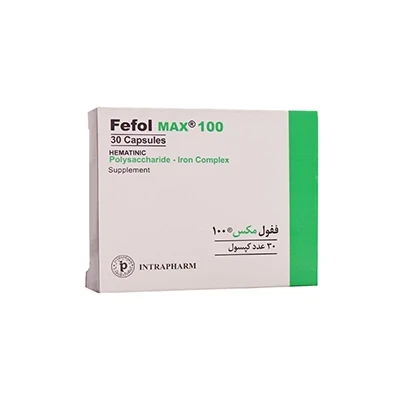 کپسول ففول مکس 100 اینترافارم 30 عددی