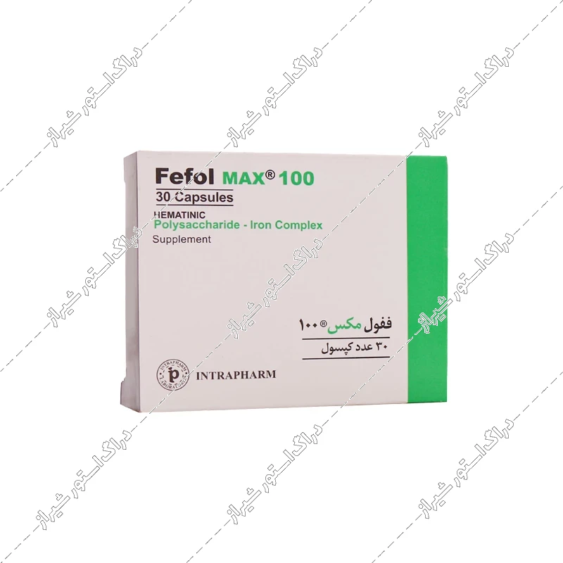 کپسول ففول مکس 100 اینترافارم 30 عددی