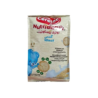 سرلاک نوتری بیسکوییت گندمی نستله 80 گرم