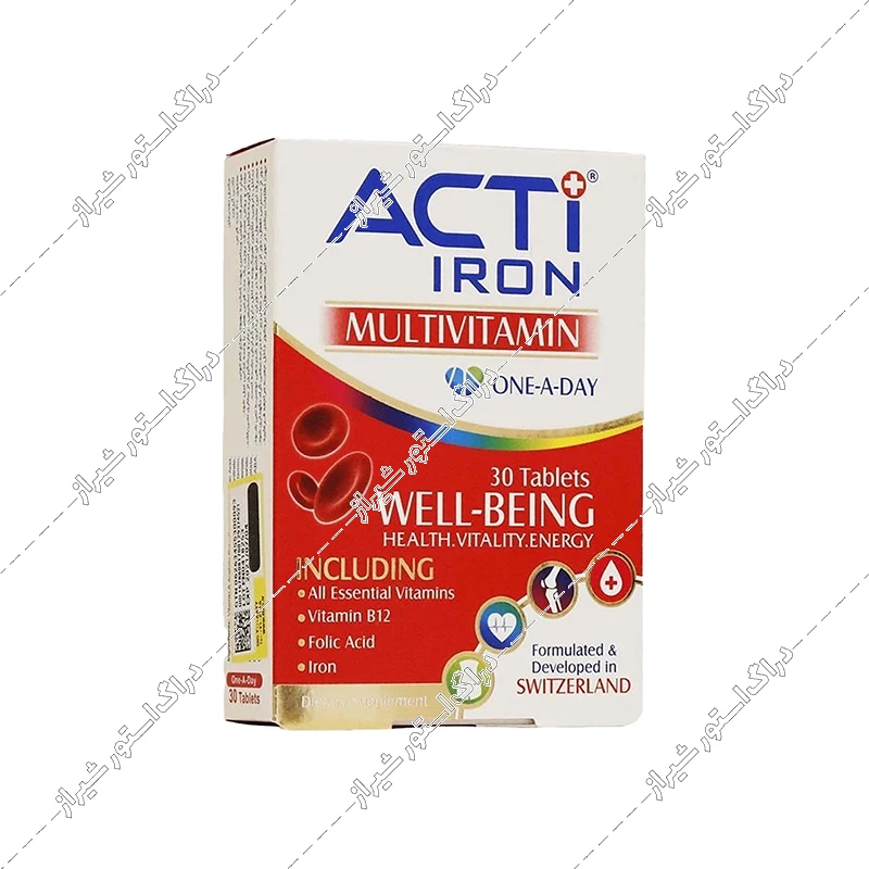 اکتی آیرون ابیان دارو 30 عددی