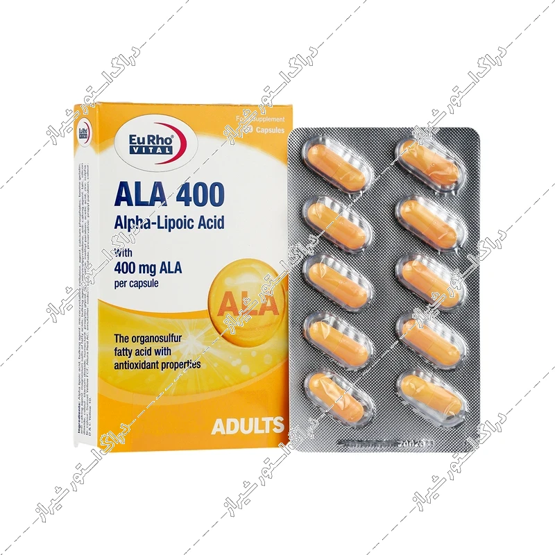 کپسول آلفا لیپوئیک اسید 400 یوروویتال 30 عددی