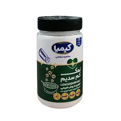 نمک کم سدیم کیمیا حاوی پتاسیم 500 گرم
