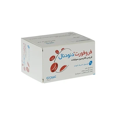 کپسول فروفورت دئودنال عبیدی 30 عددی
