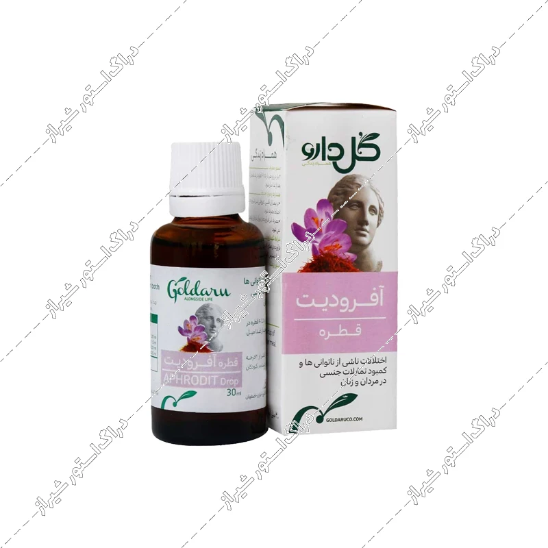 قطره آفرودیت گل دارو 30 میلی‌لیتر