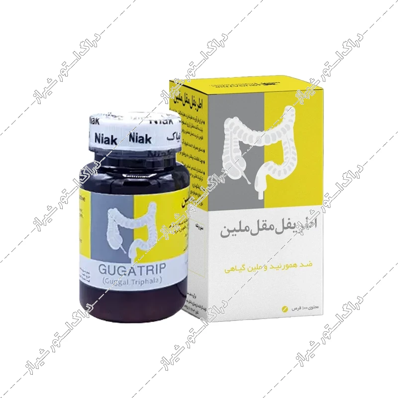 قرص اطریفل مقل ملین نیاک 100 عددی